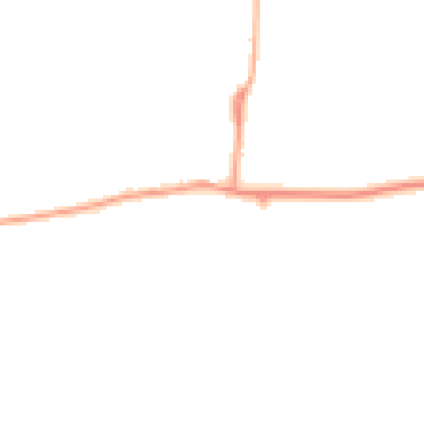 Daytime road noise heatmap for IP31 3EJ
