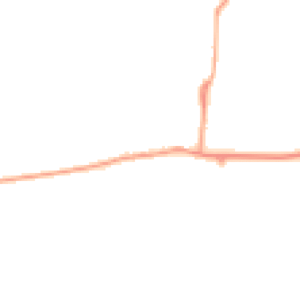 Daytime road noise heatmap for IP31 3EL