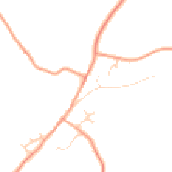 Daytime road noise heatmap for IP31 3ER