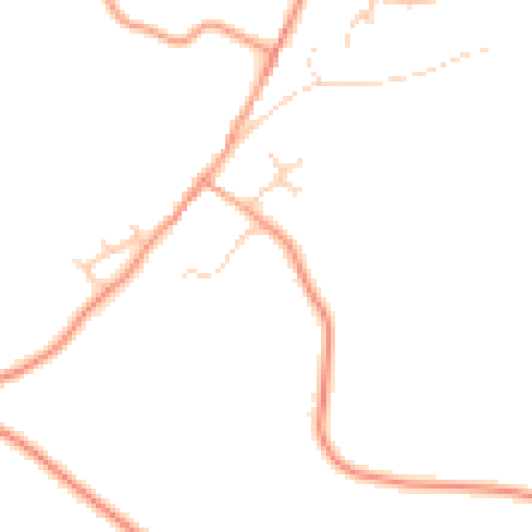 Daytime road noise heatmap for IP31 3EY