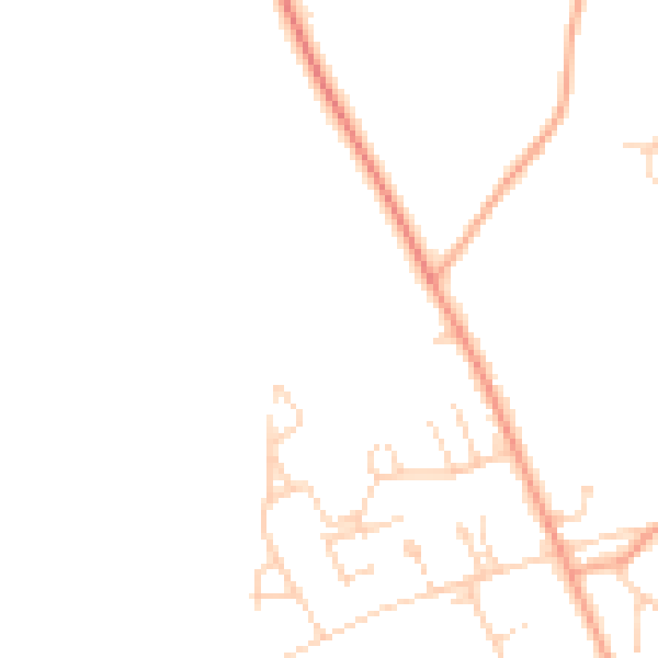 Daytime road noise heatmap for IP31 3GH