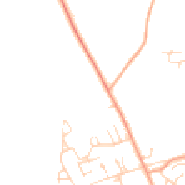 Daytime road noise heatmap for IP31 3GL