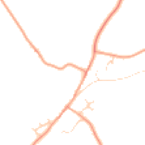 Daytime road noise heatmap for IP31 3GQ
