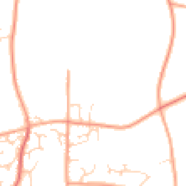 Daytime road noise heatmap for IP31 3GX