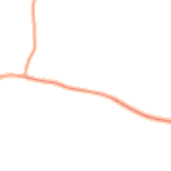Daytime road noise heatmap for IP31 3JF