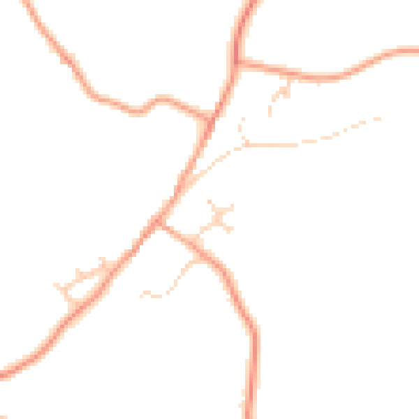 Daytime road noise heatmap for IP31 3JL