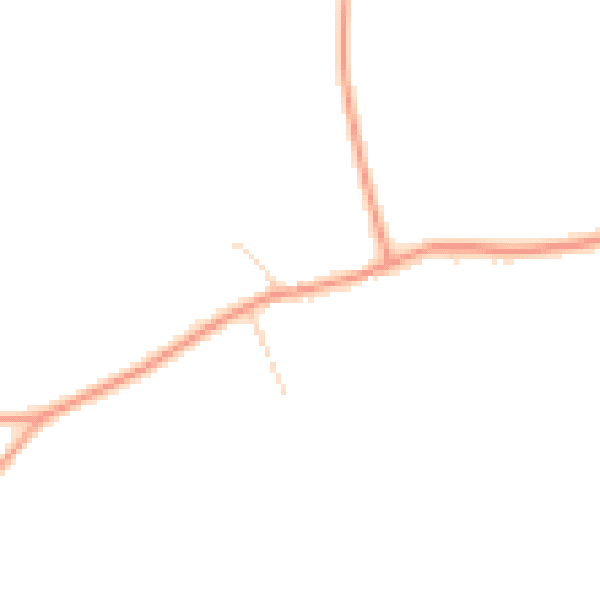 Daytime road noise heatmap for IP31 3JN
