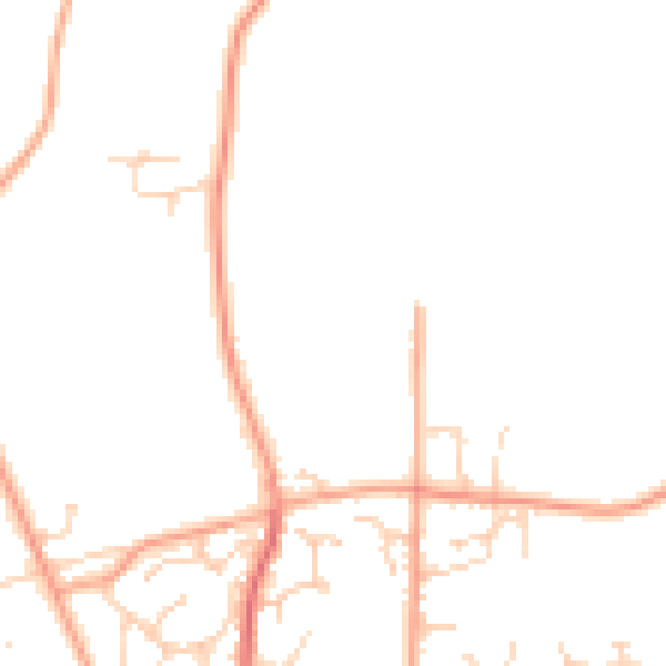 Daytime road noise heatmap for IP31 3QS