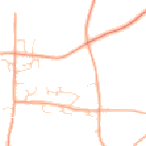 Daytime road noise heatmap for IP31 3UB