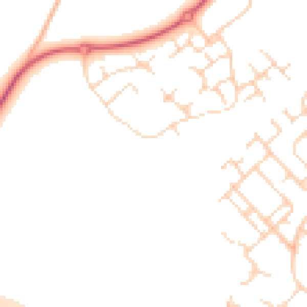 Daytime road noise heatmap for IP32 6GW