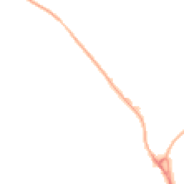Night-time road noise heatmap for IP32 6HG