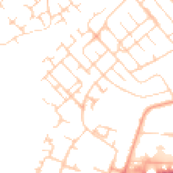 Daytime road noise heatmap for IP32 6SE