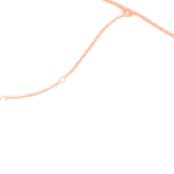 Night-time road noise heatmap for IP32 6TQ