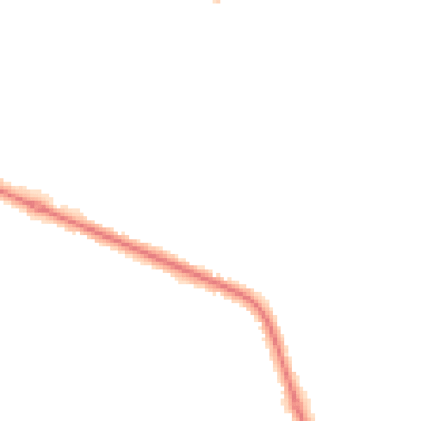 Night-time road noise heatmap for IP4 3NZ