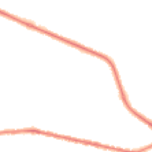 Night-time road noise heatmap for IP4 4RW