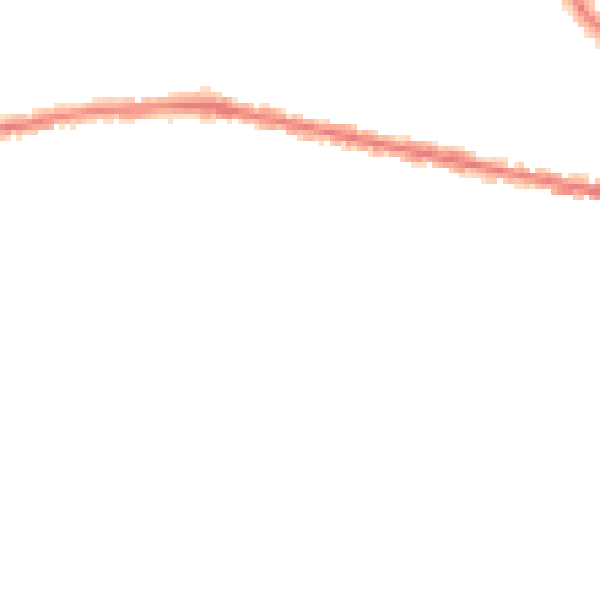 Night-time road noise heatmap for IP4 5HP