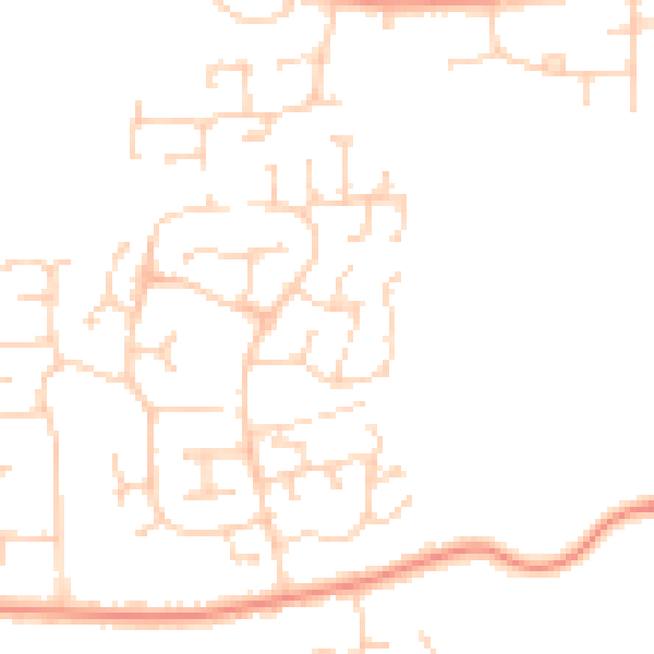 Daytime road noise heatmap for IP4 5PQ