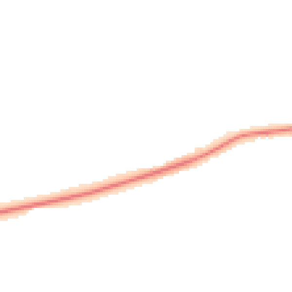 Night-time road noise heatmap for IP4 5RB