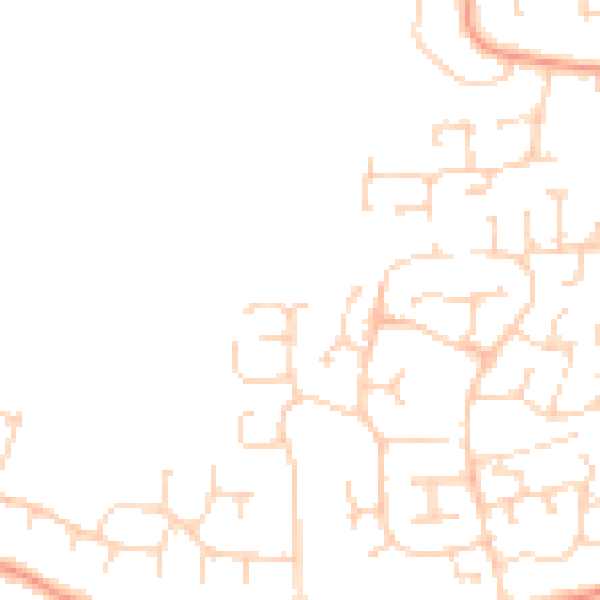 Daytime road noise heatmap for IP4 5TF