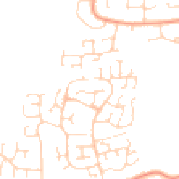 Daytime road noise heatmap for IP4 5UD