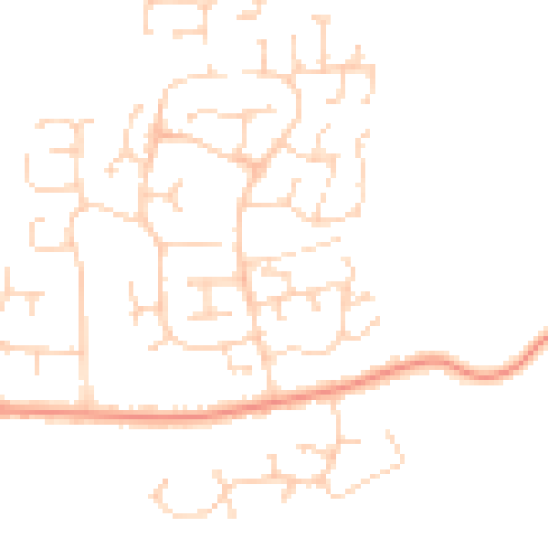 Daytime road noise heatmap for IP4 5UX