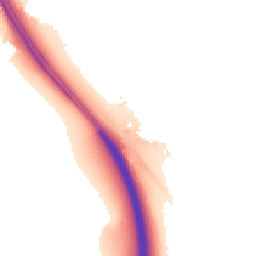 Night-time road noise heatmap for IP6 0AG