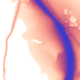 Daytime road noise heatmap for IP6 0AH