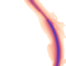 Night-time road noise heatmap for IP6 0AH