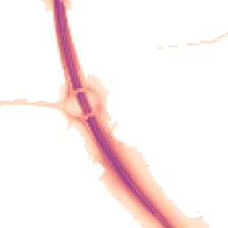 Night-time road noise heatmap for IP6 0AL
