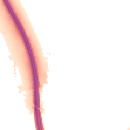 Night-time road noise heatmap for IP6 0AS