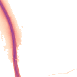 Night-time road noise heatmap for IP6 0AU