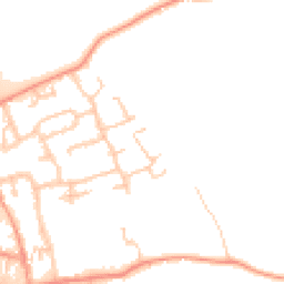 Daytime road noise heatmap for IP6 0BF