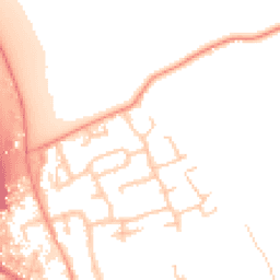 Daytime road noise heatmap for IP6 0BJ