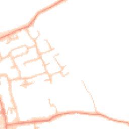 Daytime road noise heatmap for IP6 0BS