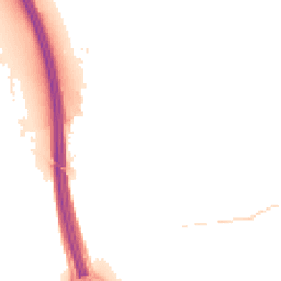 Night-time road noise heatmap for IP6 0BX