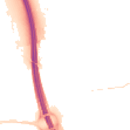Night-time road noise heatmap for IP6 0DN