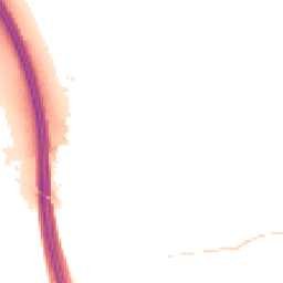 Night-time road noise heatmap for IP6 0DP