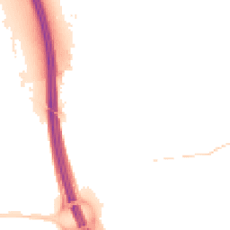 Night-time road noise heatmap for IP6 0DQ