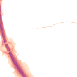 Night-time road noise heatmap for IP6 0EU