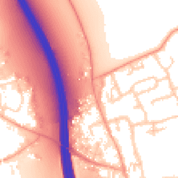 Daytime road noise heatmap for IP6 0FP
