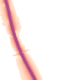 Night-time road noise heatmap for IP6 0GA