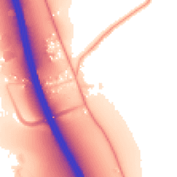 Daytime road noise heatmap for IP6 0GD