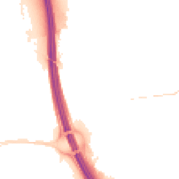 Night-time road noise heatmap for IP6 0HE