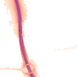 Night-time road noise heatmap for IP6 0HZ
