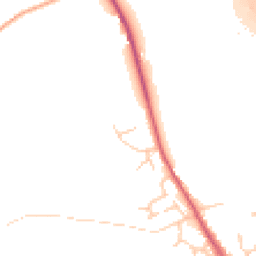 Daytime road noise heatmap for IP6 0NR