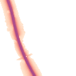 Night-time road noise heatmap for IP6 0PA