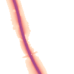 Night-time road noise heatmap for IP6 0PH