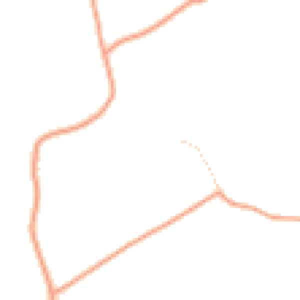 Daytime road noise heatmap for IP6 0QQ