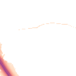 Night-time road noise heatmap for IP6 0RD