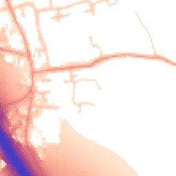 Daytime road noise heatmap for IP6 0RE
